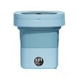 Fully Automatic Mini Foldable Washing Machine With Dehydration Function, Size: UK Plug(Blue) - free shipping - PMC TechLife - Order now!