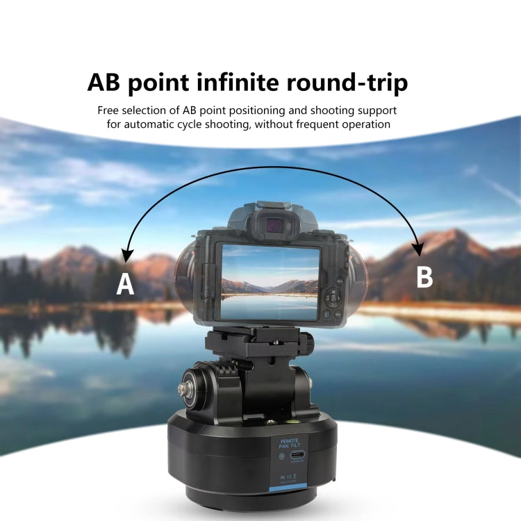 Desiontal YT-1500 Electric Gimbal Mobile Camera Live Streaming Panoramic Stabiliser With Rocker Rotation(Standard)