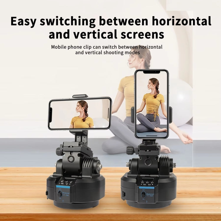Desiontal YT-1500 Electric Gimbal Mobile Camera Live Streaming Panoramic Stabiliser With Rocker Rotation(Standard)