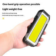 E-SMARTER KXK586 Flat Work Light LED Work Auto Repair Light USB Rechargeable Repair Light With Magnetic Attachment