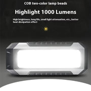 E-SMARTER KXK586 Flat Work Light LED Work Auto Repair Light USB Rechargeable Repair Light With Magnetic Attachment