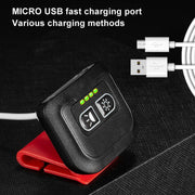 E-SMARTER H49 LED Induction Headlamp Fishing Hat Clip Light