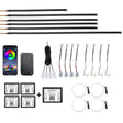 22 in 1 Car Hidden Acrylic LED Colorful Decorative Atmosphere Light Strip - Atmosphere lights by PMC Jewellery | Online Shopping South Africa | PMC Jewellery | Buy Now Pay Later Mobicred