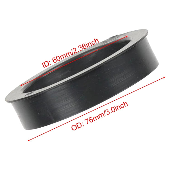 Car Modified Air Filter Reducer Rubber Ring(76mm To 60mm)
