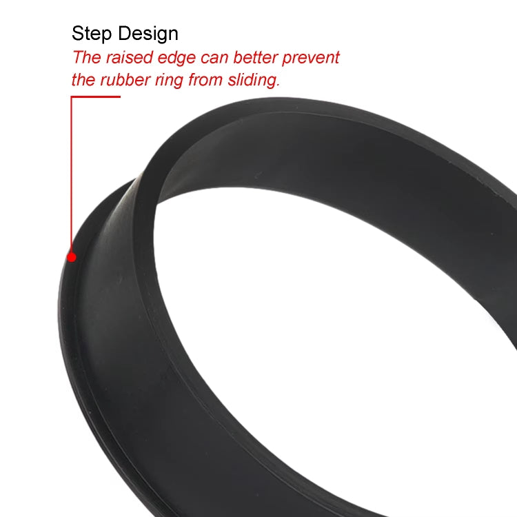 Car Modified Air Filter Reducer Rubber Ring(76mm To 60mm)