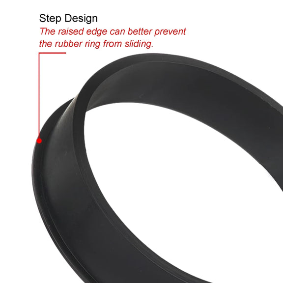 Car Modified Air Filter Reducer Rubber Ring(76mm To 63.5mm)
