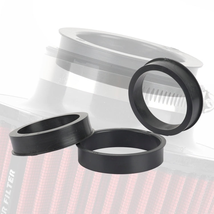 Car Modified Air Filter Reducer Rubber Ring(76mm To 60mm)