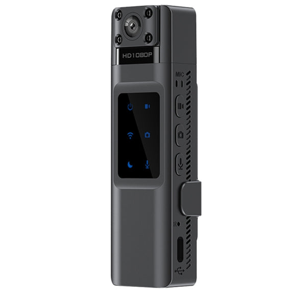 WIFI HD Night Vision Chest-Worn Work Recorder Cycling Camera, Model: L13+32G TF Card+Bracket