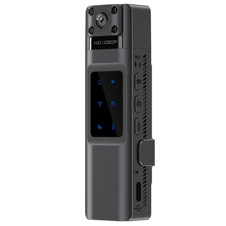 WIFI HD Night Vision Chest-Worn Work Recorder Cycling Camera, Model: L13+64G TF Card+Bracket