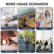 WIFI HD Night Vision Chest-Worn Work Recorder Cycling Camera, Model: L13+16G TF Card+Bracket