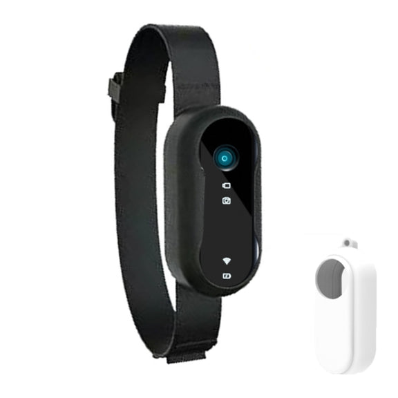 HD Outdoor Portable Pet Recorder Cycling Sports Camera, Specifications: With Silicone Collar