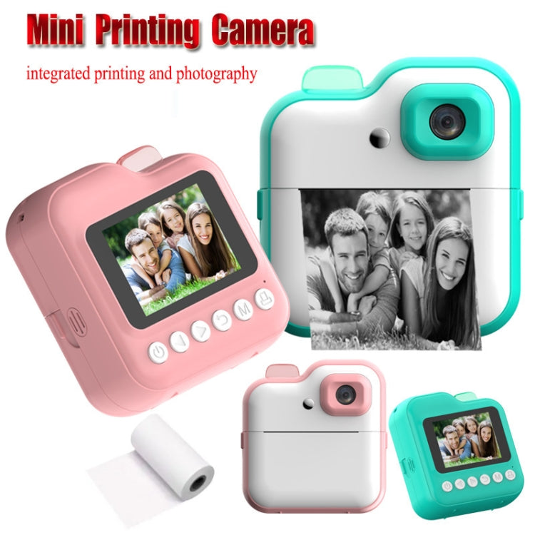 Mini Children High-Definition Printing Digital Camera, Color: Pink+32G TF Card