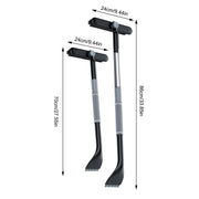 Multifunctional Car Defrosting Snow Shovel, Color: Black Boxed