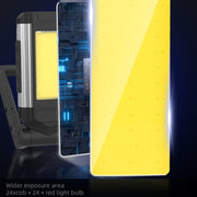 E-SMARTER K011 USB Rechargeable Repair Light With Magnet COB Strong Light Flashlight, Style: A Foldable Red