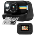 2.0-Inch LED Flash 1080P HD Recording Photo Printing Camera With 3-Rolls Paper, Color: Black+32G - Children Cameras by PMC TechLife | Online Shopping South Africa | PMC TechLife | Buy Now Pay Later Mobicred