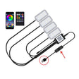 Eight-Color LED Voice Control Car Music Rhythm Atmosphere Light, Specification: 5V USB With Switch APP + Remote Control - free shipping - PMC TechLife - Order now!