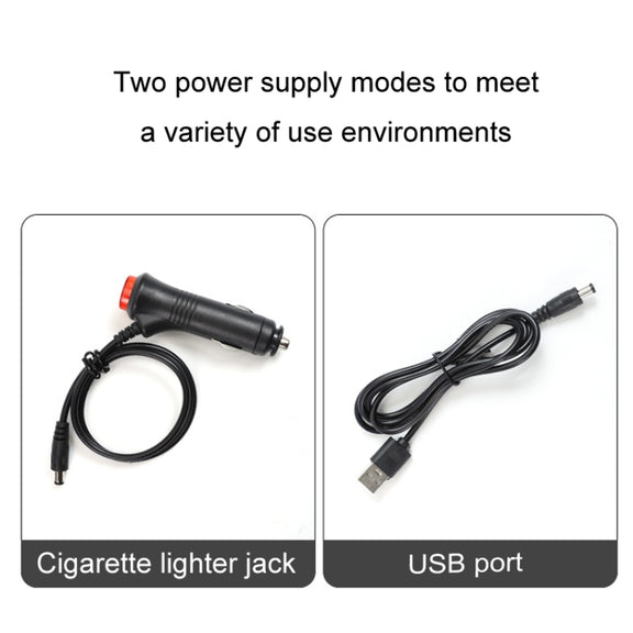 Eight-Color LED Voice Control Car Music Rhythm Atmosphere Light, Specification: 5V USB With Switch APP + Remote Control