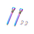 Mountain Road Bicycle Titanium Alloy Clip Pad Latch With Retaining Spring, Color: Pin + Circlip Colorful - Bicycle Brake Parts by PMc TechLife | Online Shopping South Africa | PMc TechLife | Buy Now Pay Later Mobicred