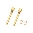 Mountain Road Bicycle Titanium Alloy Clip Pad Latch With Retaining Spring, Color: Pin + Circlip Gold - Bicycle Brake Parts by PMc TechLife | Online Shopping South Africa | PMc TechLife | Buy Now Pay Later Mobicred