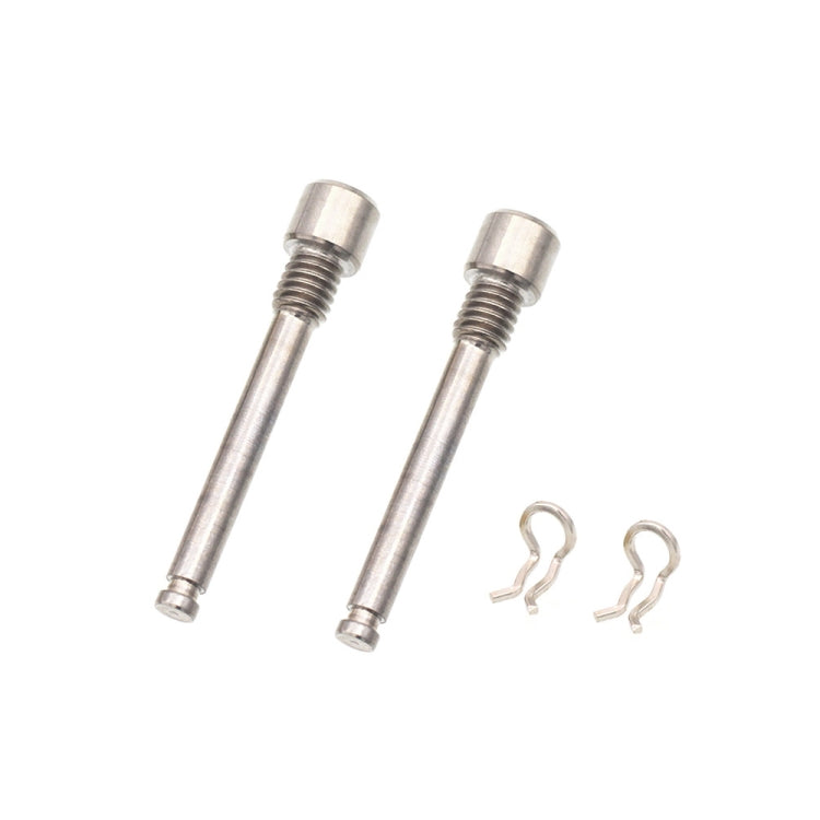 Mountain Road Bicycle Titanium Alloy Clip Pad Latch With Retaining Spring, Color: Pin + Circlip Titanium