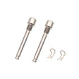 Mountain Road Bicycle Titanium Alloy Clip Pad Latch With Retaining Spring, Color: Pin + Circlip Titanium - Bicycle Brake Parts by PMc TechLife | Online Shopping South Africa | PMc TechLife | Buy Now Pay Later Mobicred
