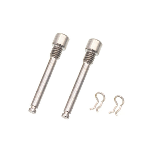 Mountain Road Bicycle Titanium Alloy Clip Pad Latch With Retaining Spring, Color: Pin + Circlip Titanium