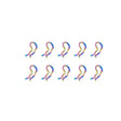 Mountain Road Bicycle Titanium Alloy Retaining Spring, Color: Steel Circlip Colorful - Bicycle Brake Parts by PMc TechLife | Online Shopping South Africa | PMc TechLife | Buy Now Pay Later Mobicred