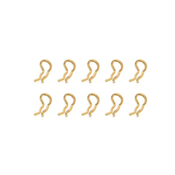 Mountain Road Bicycle Titanium Alloy Retaining Spring, Color: Steel Circlip Gold