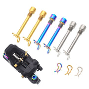Mountain Road Bicycle Titanium Alloy Retaining Spring, Color: Steel Circlip Colorful