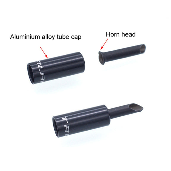 TRLREQ 4pcs Bicycle Rat-Tail Brake Line Extension Cap(4mm Shift Cap)