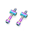 Bicycle Titanium Alloy Seat Post Locking Screws, Color: M6x35 Colorful - free shipping - PMC TechLife - Order now!