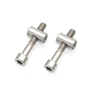 Bicycle Titanium Alloy Seat Post Locking Screws, Color: M6x35 Titanium