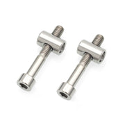 Bicycle Titanium Alloy Seat Post Locking Screws, Color: M6x40 Titanium