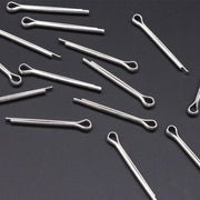 20pcs Bicycle Brake Pad Stainless Steel Open Pin(Silver)