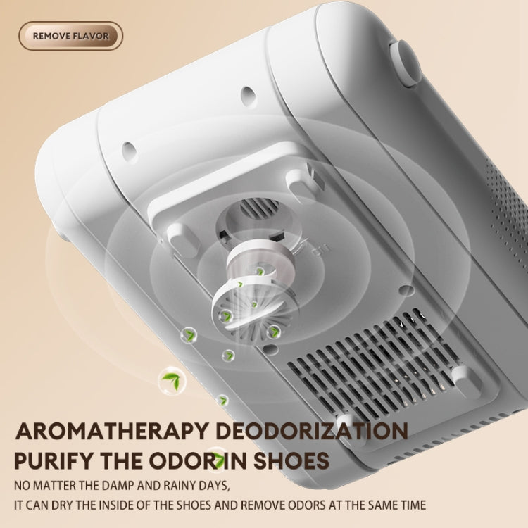 UV Antibacterial LED Touch Intelligent Constant Temperature Shoe Dryer, Spec: US Plug(White)