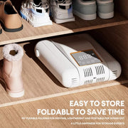 UV Antibacterial LED Touch Intelligent Constant Temperature Shoe Dryer, Spec: US Plug(White)