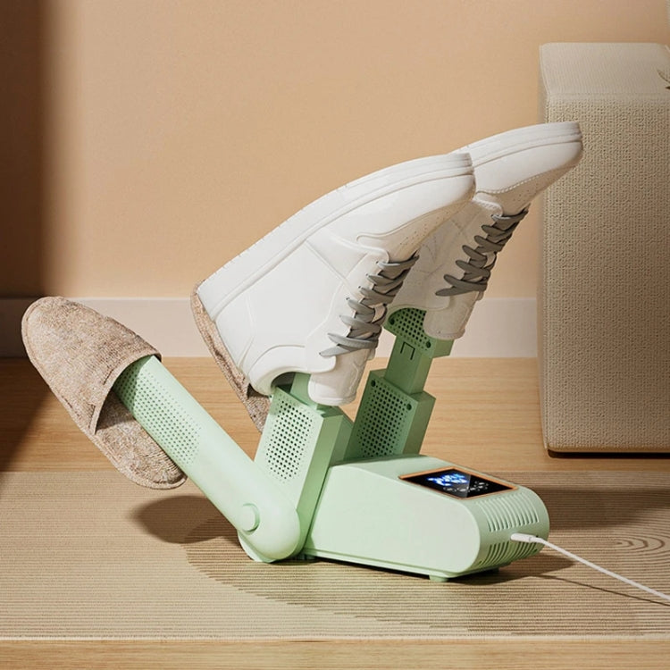 UV Antibacterial LED Touch Intelligent Constant Temperature Shoe Dryer, Spec: EU Plug(White)
