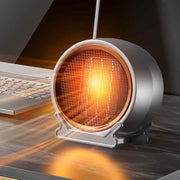 1800W Desktop High-power Two-speed Heater Household Fast Heating Heater, Spec: UK Plug(Black)