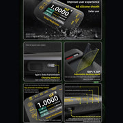 BSIDE S40 High Precision Digital Multimeter Portable Desktop Colorful Screen 20,000 Characters Multimeter