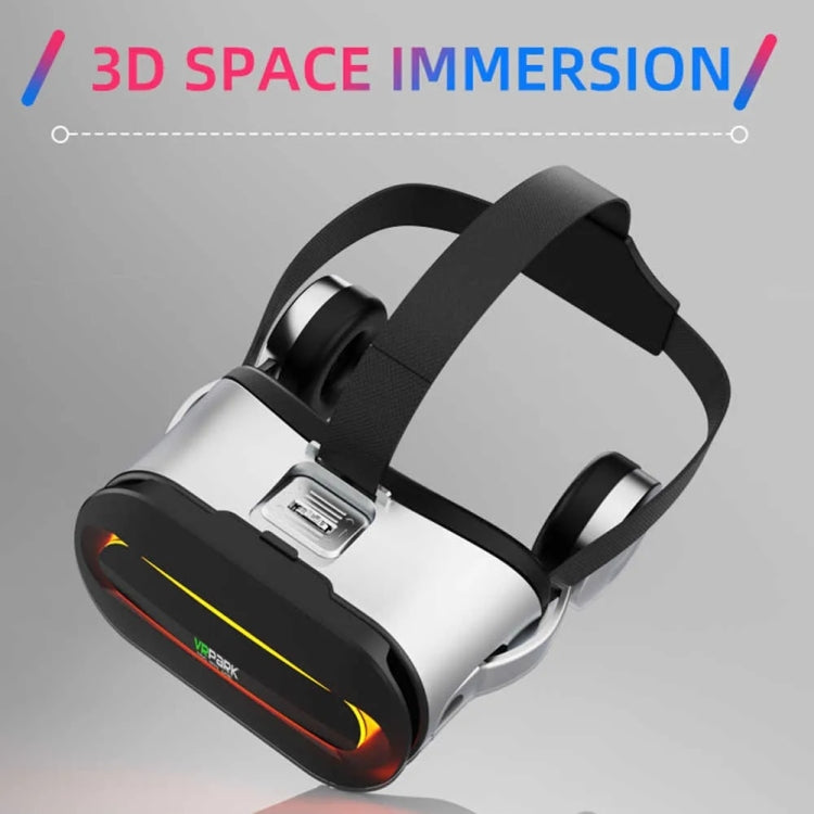 VRPARK J60 Virtual Reality Headset VR Glasses Built-In Headphones For Immersive Experience(Black)