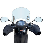 Motorcycle Riding Velvet Warm Grip Gloves(Black)
