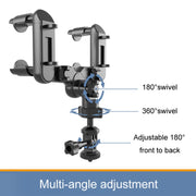 Vehicle Rearview Mirror Bracket Panoramic Sports Camera Car Mount Base Accessory