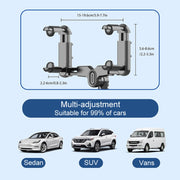 Vehicle Rearview Mirror Bracket Panoramic Sports Camera Car Mount Base Accessory