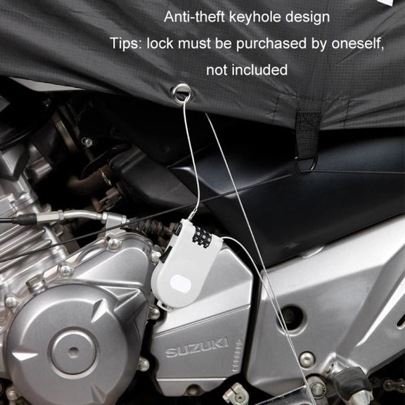 MESOROCK Motorcycle Light Durable Dustproof Rainproof Half Cover, Size: M