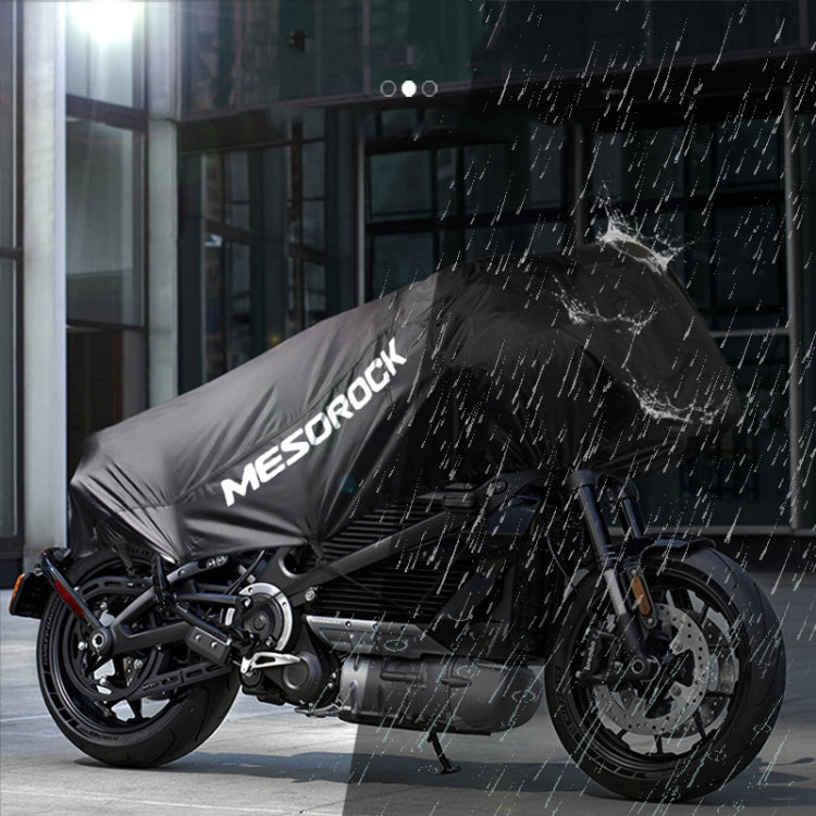 MESOROCK Motorcycle Light Durable Dustproof Rainproof Half Cover, Size: M