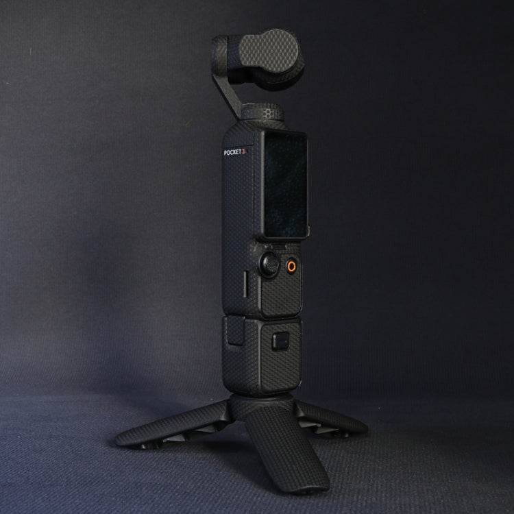 For DJI Pocket 3 Camera Stickers Anti-scratch Non-adhesive Protective Film(Circuit White)