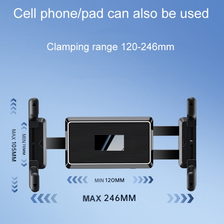Engineering Truck Off-Road Vehicle Handrail Folding Screen Cell Phone Tablet Universal Bracket