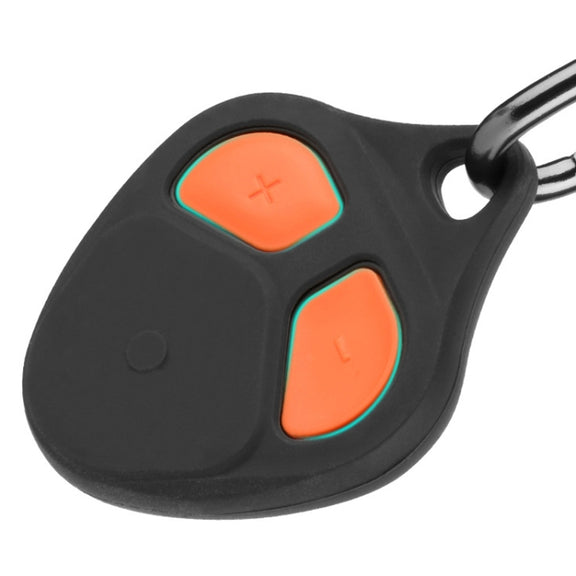 For Bushnell Wingman View Golf GPS Speaker Remote Control Silicone Protective Case With Hook(Black)