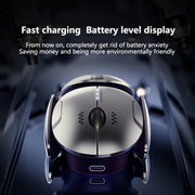 Inphic X2 Bluetooth Wireless Mouse Tri-Mode Silent Rechargeable Office Gaming Laptop Mouse(Liquid Metal Gray)