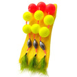 3pcs /Set Cordset Imitation Aquatic Grass Fishing Hooks Grass Hooks(6#) - Fishing Hooks by PMC TechLife | Online Shopping South Africa | PMC TechLife | Buy Now Pay Later Mobicred